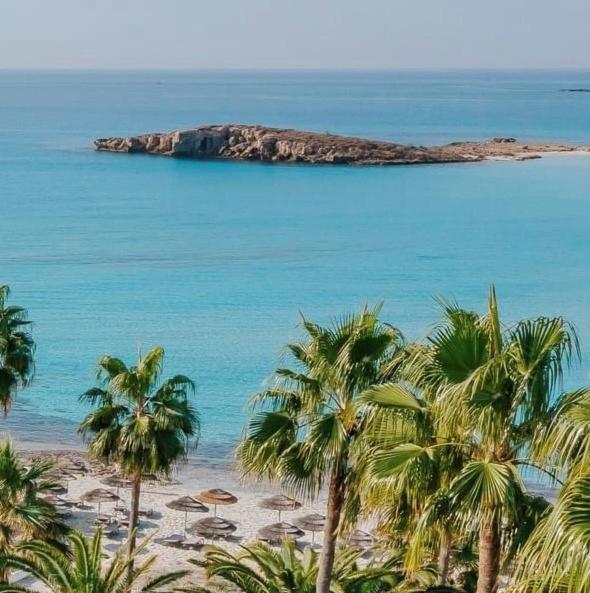 Narcissos 'Nissi Beach' Apartment A8 Ajía Nápa Kültér fotó